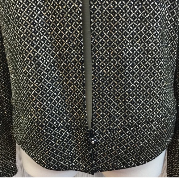 Ronni Nicole Vintage Black & Gold Glitter Blouse - Host Pick - Picture 15 of 16